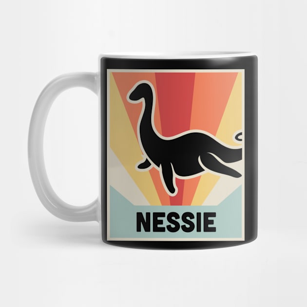 Vintage Style Nessie | Loch Ness Monster by Wizardmode